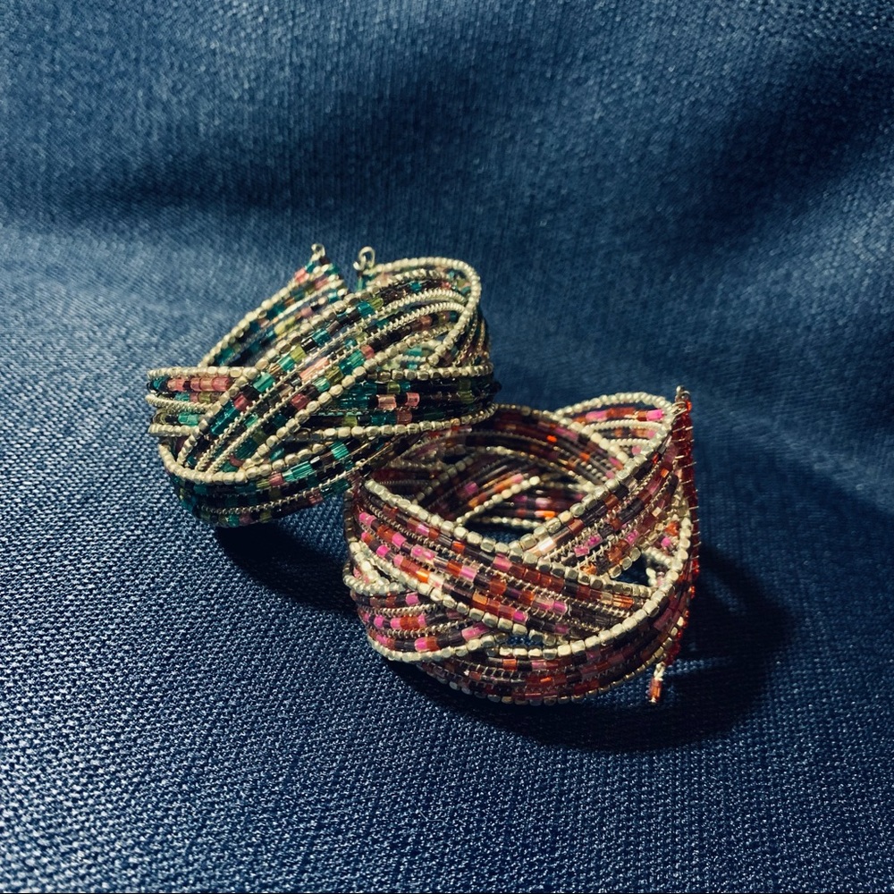 Beaded bracelets (2)